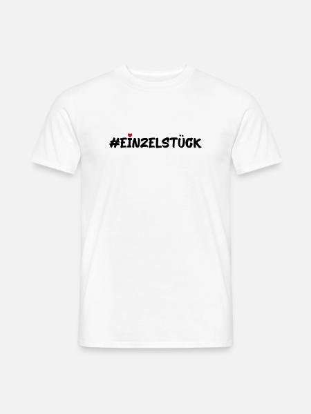 Einzelstück - Männer T-Shirt - Weiß
