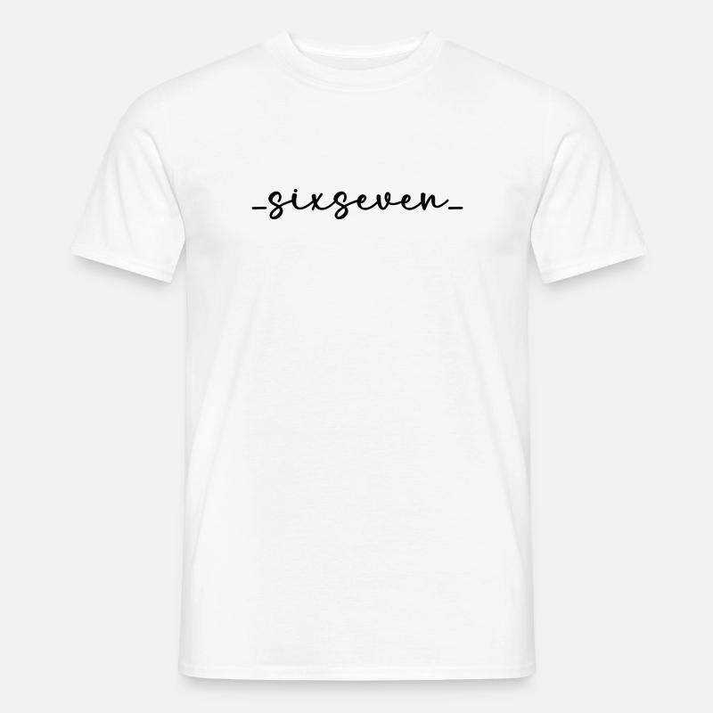 SixSeven - T-shirt uomo - bianco
