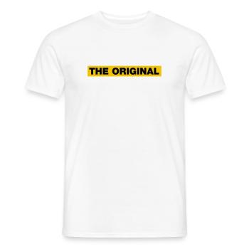 The Original - Men's T-Shirt - white - Front - AI Model Male 178 dark (178cm)