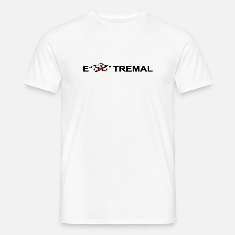 Extremal - Männer T-Shirt - Weiß
