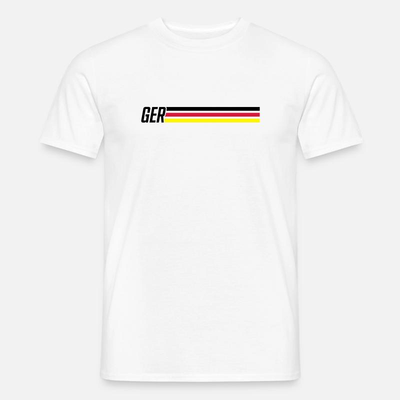 germany team deutschland - Männer T-Shirt - Weiß