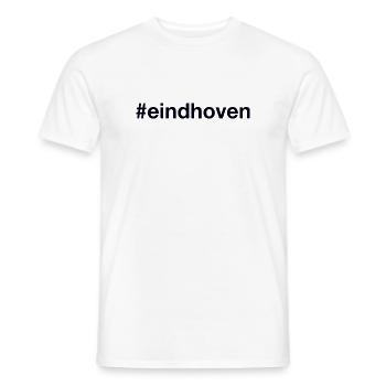EINDHOVEN Hashtag - Männer T-Shirt - Weiß - Vorne - AI Model Male 178 dark (178cm)