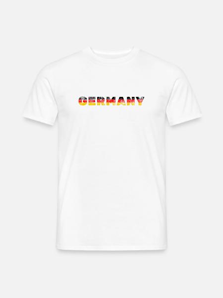 Deutschland T-Shirt Germany - Männer T-Shirt - Weiß