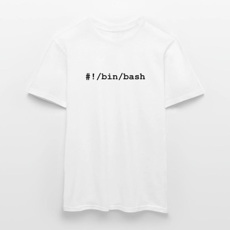 Shell bash / bourne-again sous Linux et Unix T-shirt homme