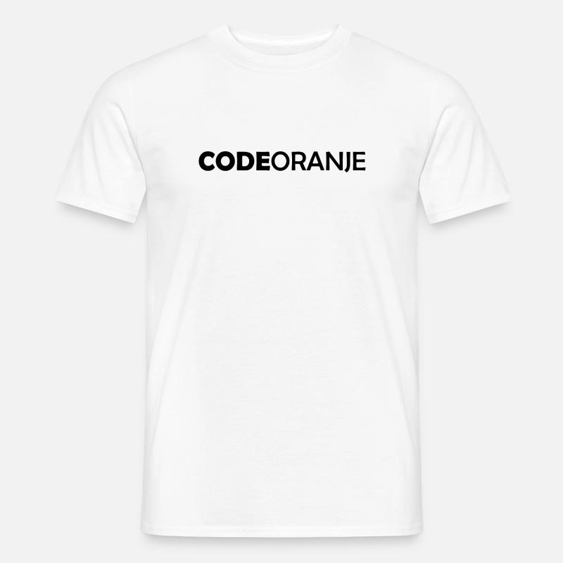 Code Oranje - Nederland - Netherlands Niederlande - Männer T-Shirt - Weiß
