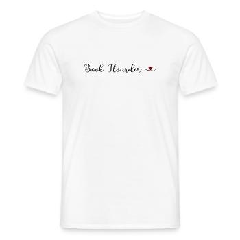 Buch Sammler - Männer T-Shirt - Weiß - Vorne - AI Model Male 178 dark (178cm)