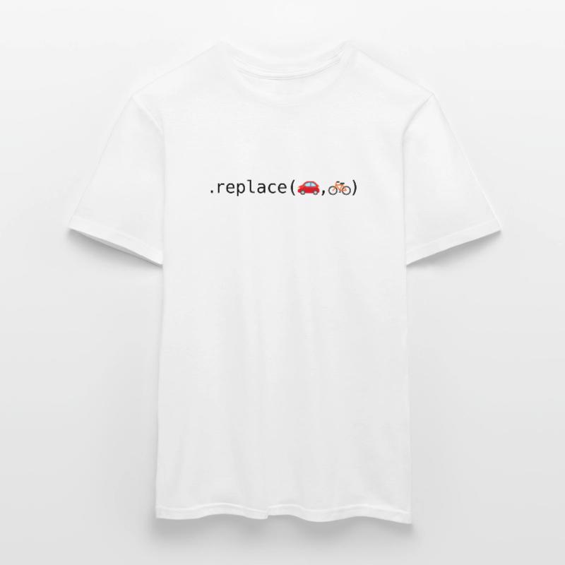 Replace cars with bikes; Python edition Men's T-Shirt