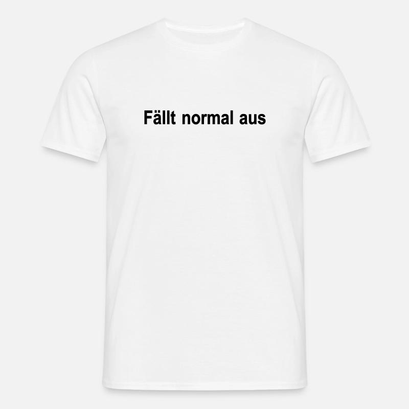 Breaks down normally - Men's T-Shirt - white