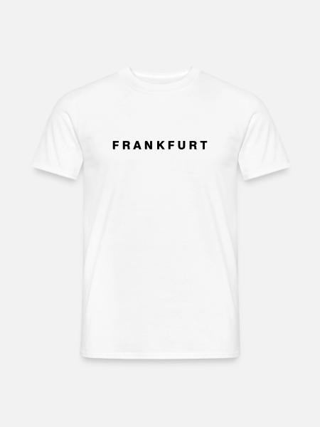 FRANKFURT - Männer T-Shirt - Weiß