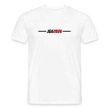 Jga 2026 Bachelor Party - Men's T-Shirt - white - Front - AI Model Male 178 dark (178cm)