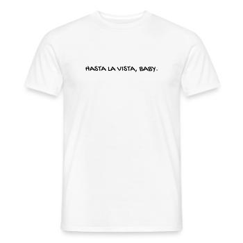 Cinéma / Citation / Série télé / Geek - T-shirt homme - blanc - Devant - AI Model Male 178 dark (178cm)