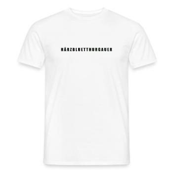 Härzbluetthurgauer Kanton Thurgau - Männer T-Shirt - Weiß - Vorne - AI Model Male 178 dark (178cm)