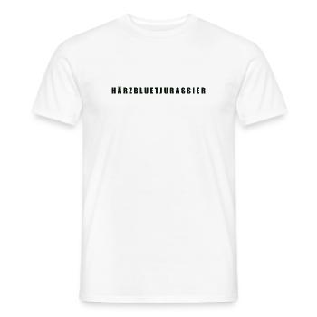 Härzbluetjurassier Kanton Jura - Männer T-Shirt - Weiß - Vorne - AI Model Male 178 dark (178cm)
