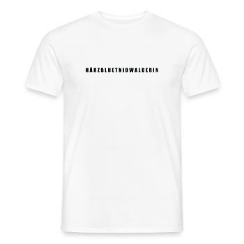 Härzbluetnidwalderin Kanton Nidwalden - Männer T-Shirt - Weiß - Vorne - AI Model Male 178 dark (178cm)