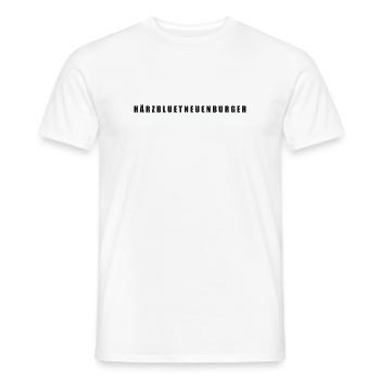Härzbluetneuenburger Kanton Neuenburg - Männer T-Shirt - Weiß - Vorne - AI Model Male 178 dark (178cm)
