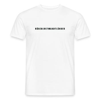 Härzbluetwaadtland Canton de Vaud Vaud - T-shirt homme - blanc - Devant - AI Model Male 178 dark (178cm)
