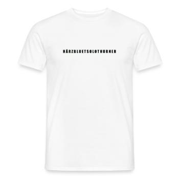 Härzbluetsolothurner Kanton Solothurn - Männer T-Shirt - Weiß - Vorne - AI Model Male 178 dark (178cm)
