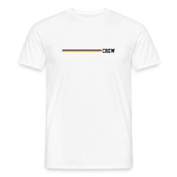 Équipage Pavillon allemand - T-shirt homme - blanc - Devant - AI Model Male 178 dark (178cm)