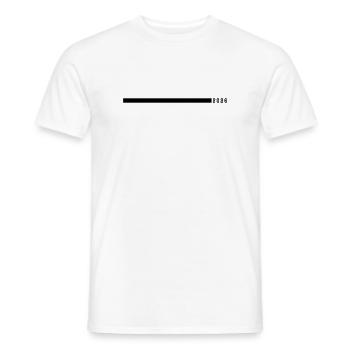 Accident vasculaire cérébral en 2026 - T-shirt homme - blanc - Devant - AI Model Male 178 dark (178cm)