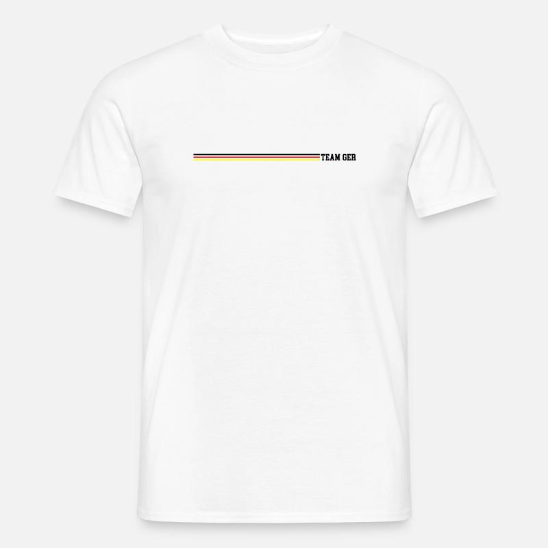 Team Germany - Männer T-Shirt - Weiß