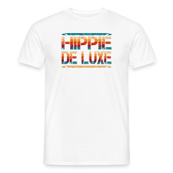 hippie de luxe - T-shirt homme - blanc - Devant - AI Model Male 178 dark (178cm)