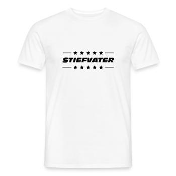 Stiefvater - Männer T-Shirt - Weiß - Vorne - AI Model Male 178 dark (178cm)