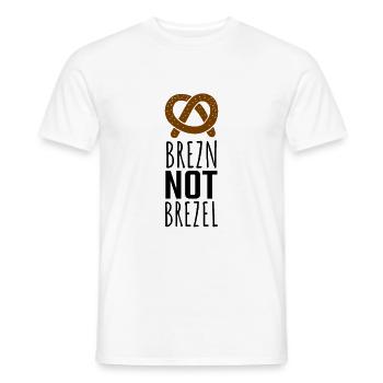 Breze Bairisch Wiesn Bayern T-Shirt - Männer T-Shirt - Weiß - Vorne - AI Model Male 178 dark (178cm)