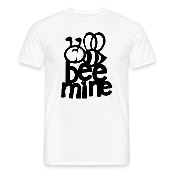 Romantic Valentine's Day Designs Give Love - Men's T-Shirt - white - Front - AI Model Male 178 dark (178cm)