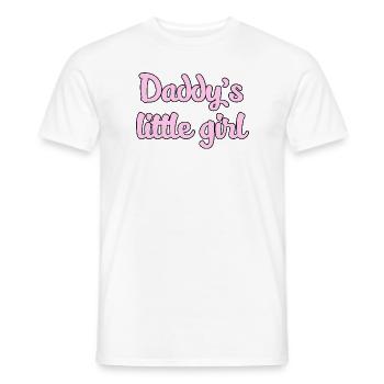 Graphique de Daddy’s Girl - T-shirt homme - blanc - Devant - AI Model Male 178 dark (178cm)