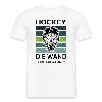 Hockey - T-shirt homme - blanc - Devant - AI Model Male 178 dark (178cm)