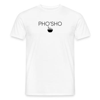 Pho Bo Vietnamese cuisine gift - Men's T-Shirt - white - Front - AI Model Male 178 dark (178cm)