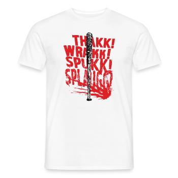 Zombies - Männer T-Shirt - Weiß - Vorne - AI Model Male 178 dark (178cm)