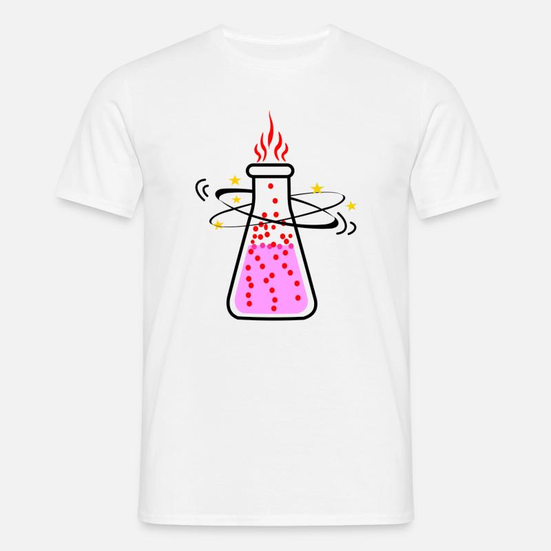 Gift oder Zaubertrank - Männer T-Shirt - Weiß