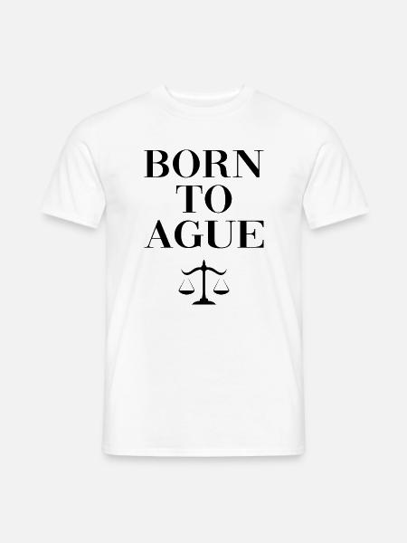 Jura Jurist Anwalt Cooler Spruch - Männer T-Shirt - Weiß