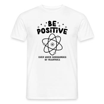  Physik, Biologie, Naturwissenschaften Mathe - Männer T-Shirt - Weiß - Vorne - AI Model Male 178 dark (178cm)