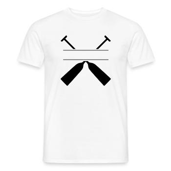 Kanu Drachenboot Kayak - Dein Team - Männer T-Shirt - Weiß - Vorne - AI Model Male 178 dark (178cm)