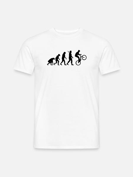 Radsport - Männer T-Shirt - Weiß