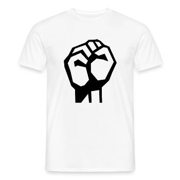 Faust by Edition Hackfresse - Männer T-Shirt - Weiß - Vorne - AI Model Male 178 dark (178cm)