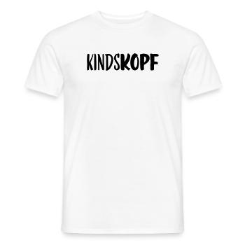 Child's head - Men's T-Shirt - white - Front - AI Model Male 178 dark (178cm)