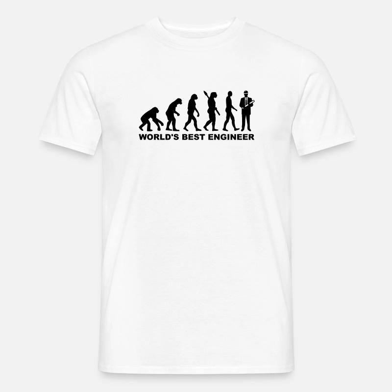 World's Best Engineer - Men's T-shirt - white