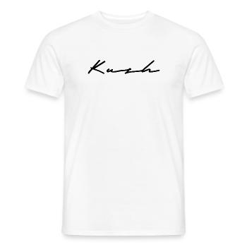 Kush - Männer T-Shirt - Weiß - Vorne - AI Model Male 178 dark (178cm)