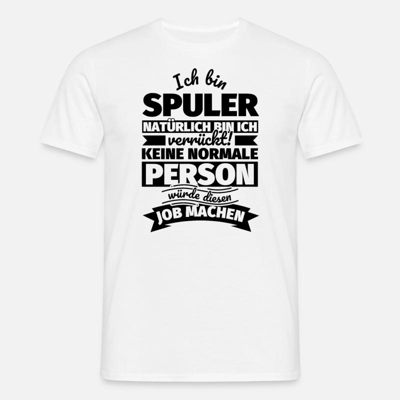 Spuler Geschenke - Männer T-Shirt - Weiß