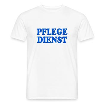 pflegedienst - Männer T-Shirt - Weiß - Vorne - AI Model Male 178 dark (178cm)