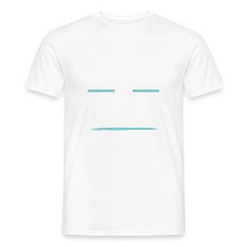 Fieldhockey Crew - Männer T-Shirt - Weiß - Vorne - AI Model Male 178 dark (178cm)