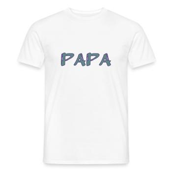 RUHESTAND. GLÜCKLICHER RUHESTAND. GLÜCKLICHER RÜCKZUG - Männer T-Shirt - Weiß - Vorne - AI Model Male 178 dark (178cm)