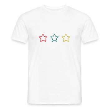 CHRISTMAS. YEAR. ANNIVERSARY. RETIREMENT. DAD. MAMAM. - Men's T-Shirt - white - Front - AI Model Male 178 dark (178cm)