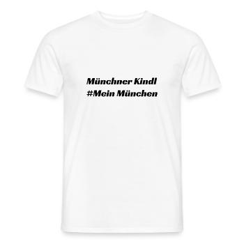 Munich - Männer T-Shirt - Weiß - Vorne - AI Model Male 178 dark (178cm)