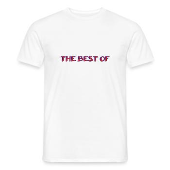 GRANNY. MOTHER's DAY. HAPPY BIRTHDAY GRANNY. I LOVE YOU - Men's T-Shirt - white - Front - AI Model Male 178 dark (178cm)