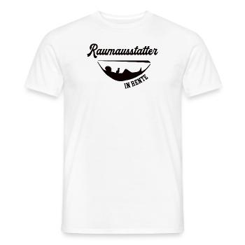 Raumausstatter in Rente Rentenbeginn Ruhestand - Männer T-Shirt - Weiß - Vorne - AI Model Male 178 dark (178cm)
