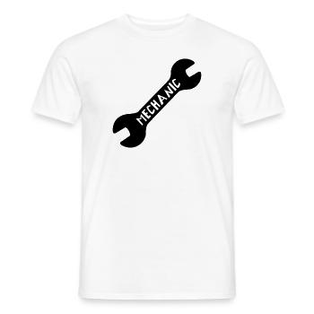 Mechaniker | Mechaniker | Beruf - Männer T-Shirt - Weiß - Vorne - AI Model Male 178 dark (178cm)